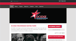 Desktop Screenshot of dcedgesynchro.org
